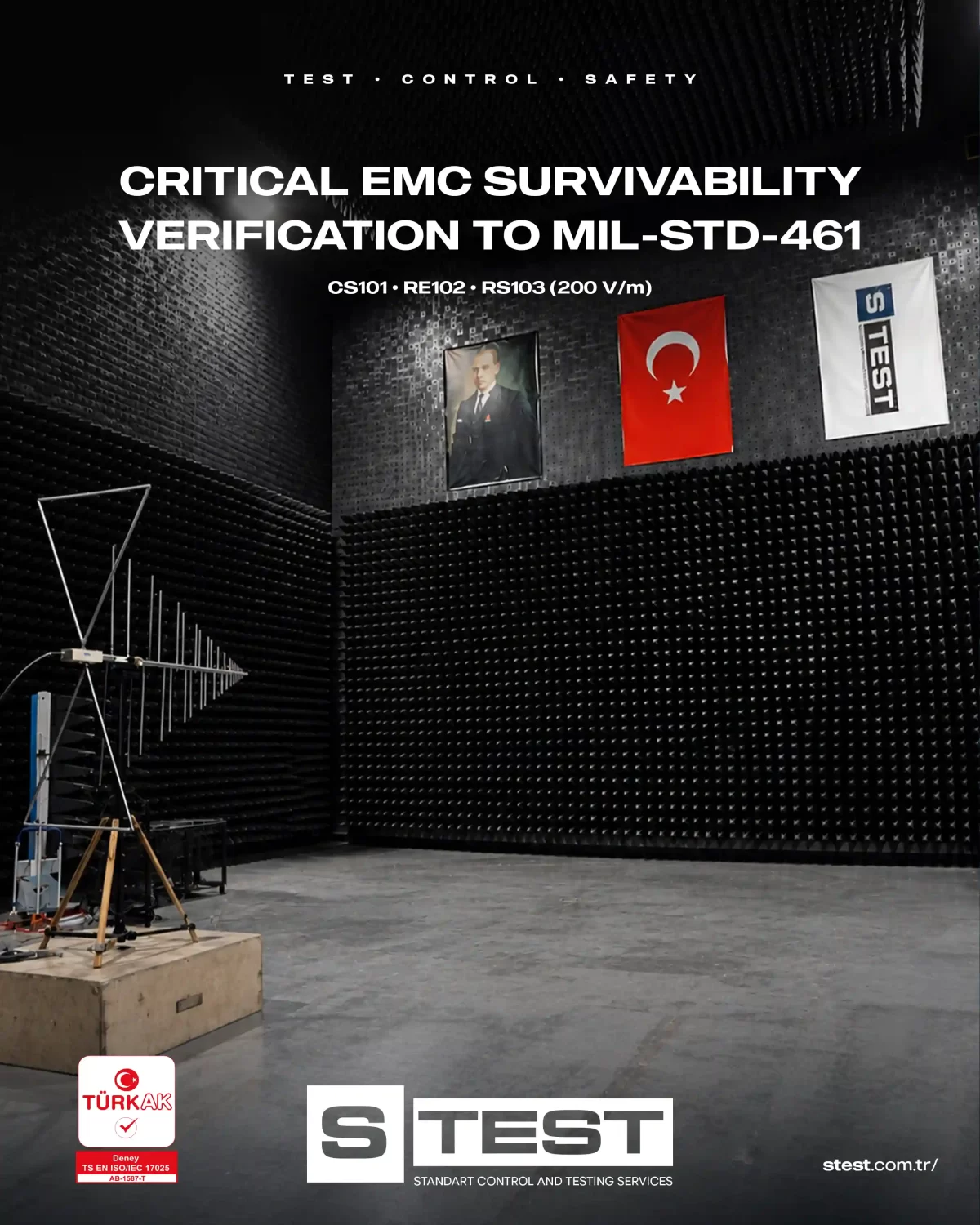 MIL-STD-461 Critical EMC Tests MIL-STD-461 Critical EMC Tests